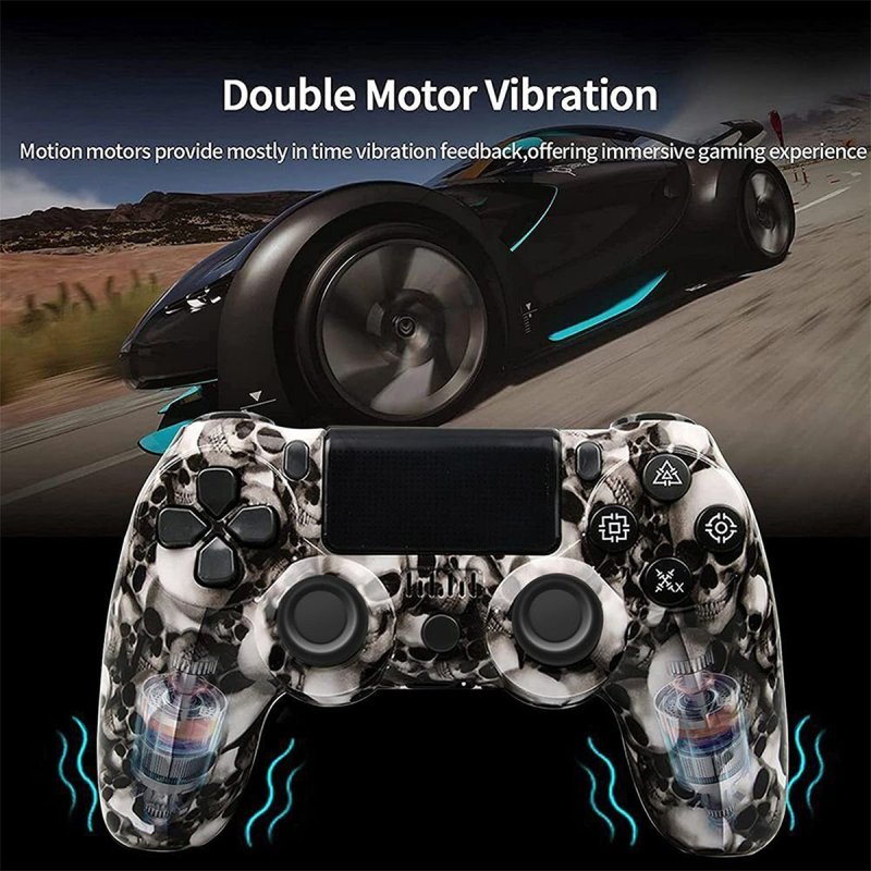 Detalle 2 de Kinsi P4YXSB Gamepad para PS4 con Bluetooth y vibração de doble motor