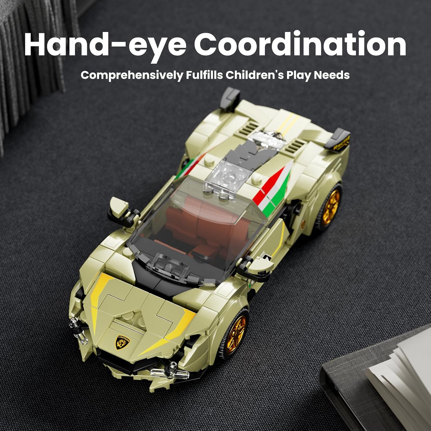 Thumbnail 4 de Mould King 27003 Speed Champion Supersportwagen Modellauto
