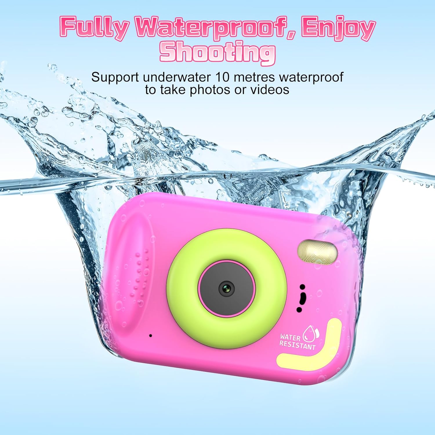 Detalle de Macchina fotografica per bambini IP67, 48MP 1080P: guida all'acquisto