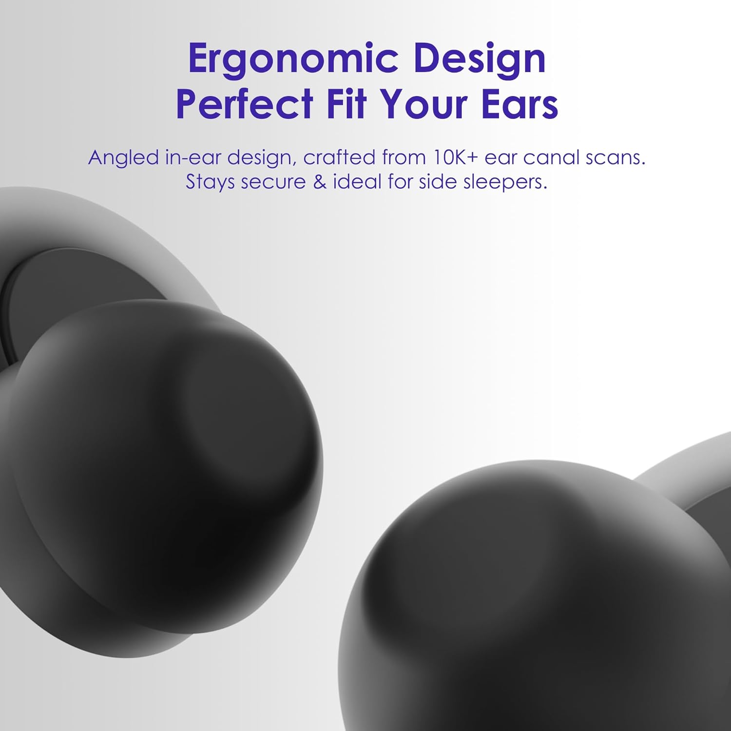Detalle 2 de Duppiie Pro Ear Plugs for Sleep – 47dB SoundTarget, Acoustic-Engineered Comfort