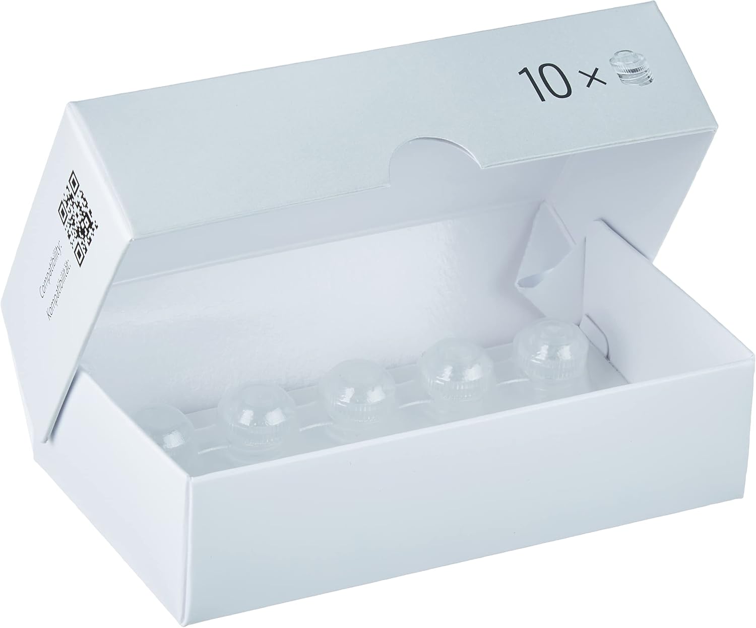 Detalle de JURA CX3 72228 Replaceable Milk Spout, Pack of 10, TÜV-Certified Hygiene