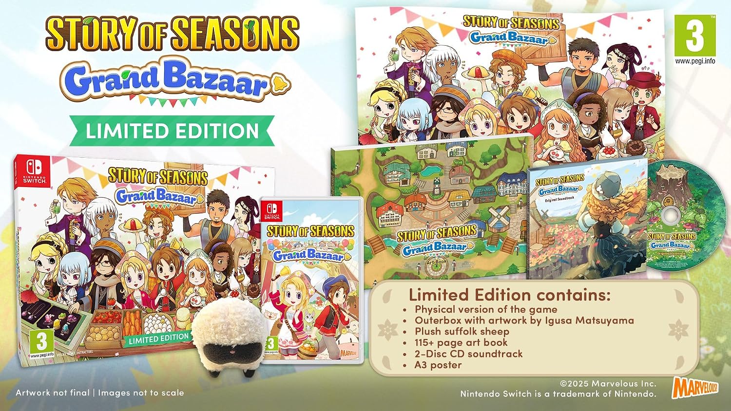 Thumbnail 1 de Marvelous Europe Story of Seasons: Grand Bazaar Limited Edition