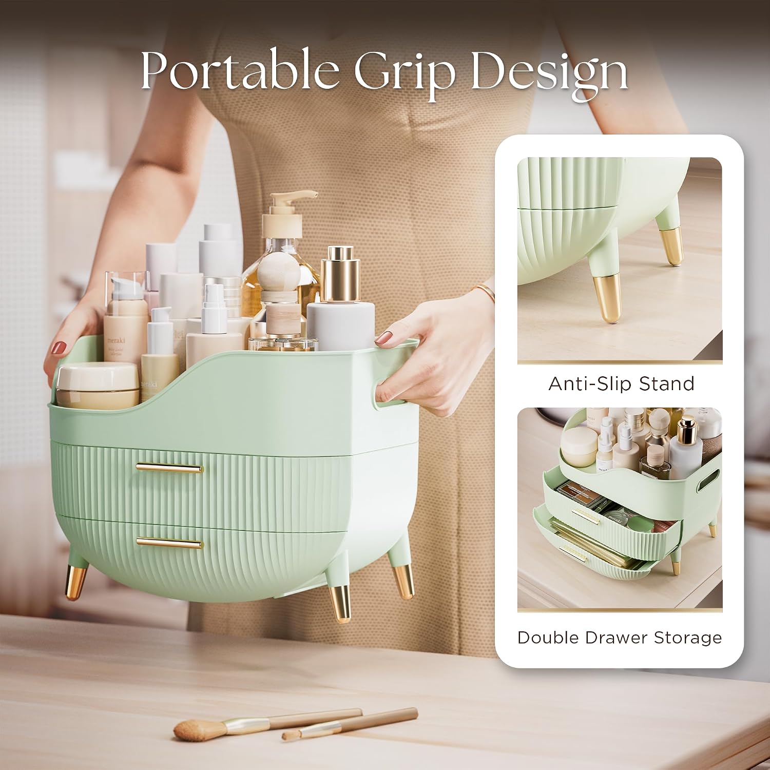 Thumbnail 5 de VG VISIONGOOD Make Up Organizer 2 Schubladen