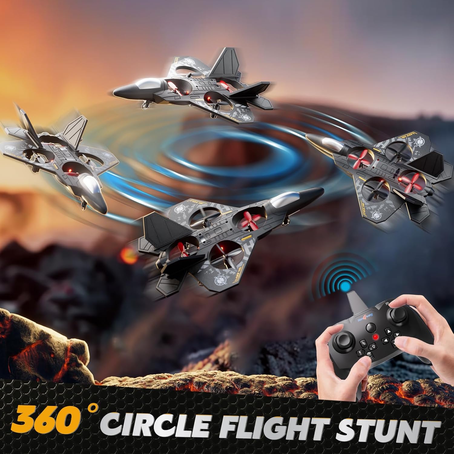 Thumbnail 6 de KukuFun 8-axis RC airplane drone