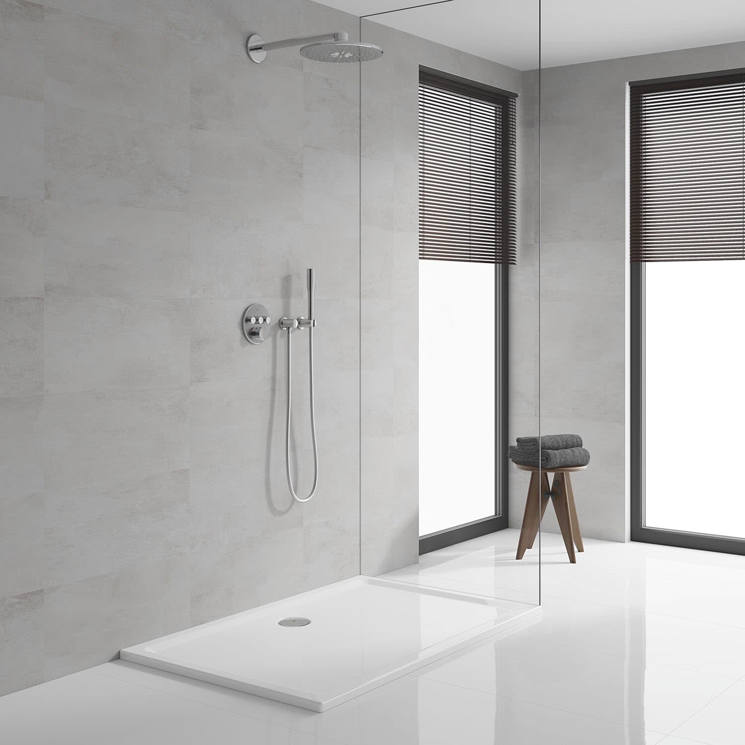 Thumbnail 1 de GROHE Euphoria Cosmopolitan Stick — Pommeau de douche 1 jet (Pluie) Chromé, 27367000