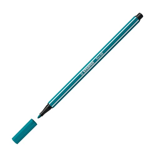 Detalle de STABILO Pen 68 ARTY – Étui ressourçant de 30 feutres couleur assortie pour coloriage adulte