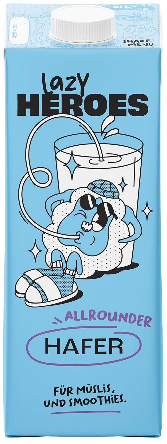 Lazy Heroes Allrounder Hafer Drink 1L 🥛