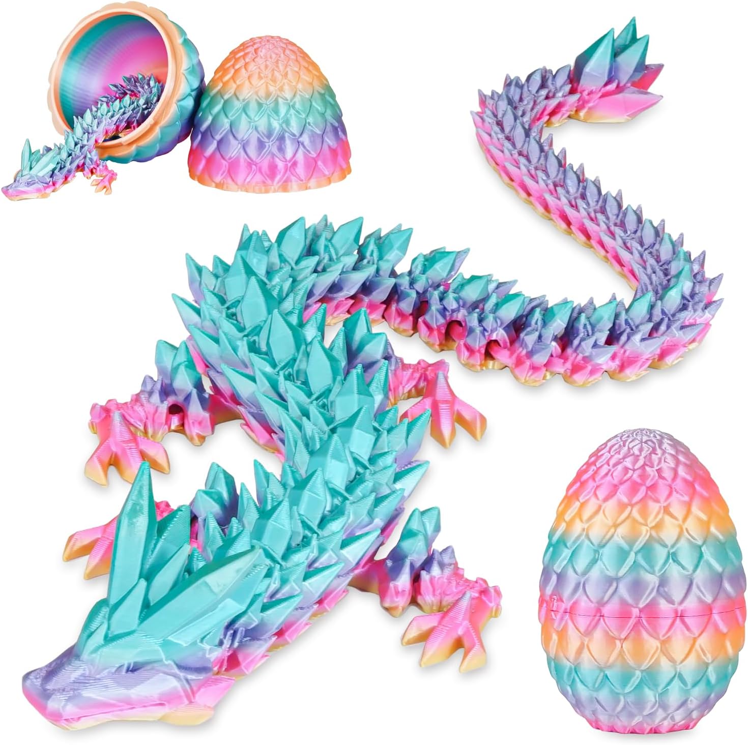 Detalle de Dragon Egg fidget toy 3D printed