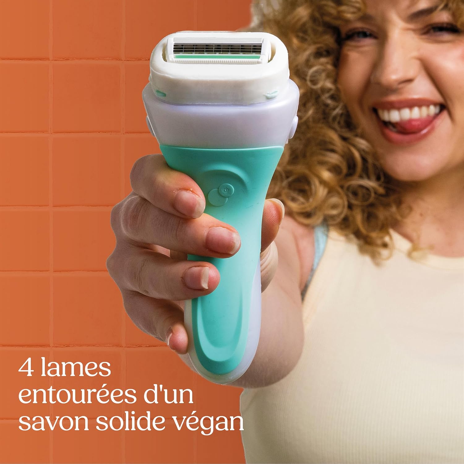 Detalle de Wilkinson Sword Intuition 2in1 Soap & Shave Sensitive pour femme — 3 recharges + une offerte