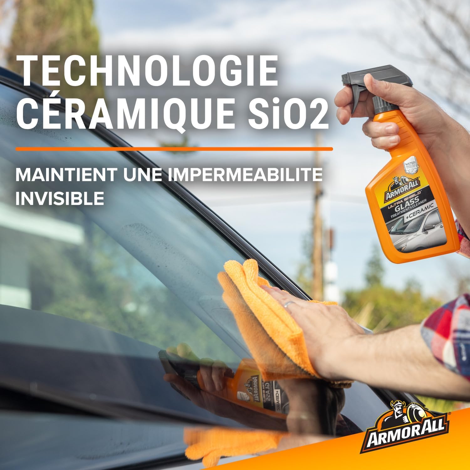 Detalle de Armor All Spray nettoyant vitres 500 mL 🧽