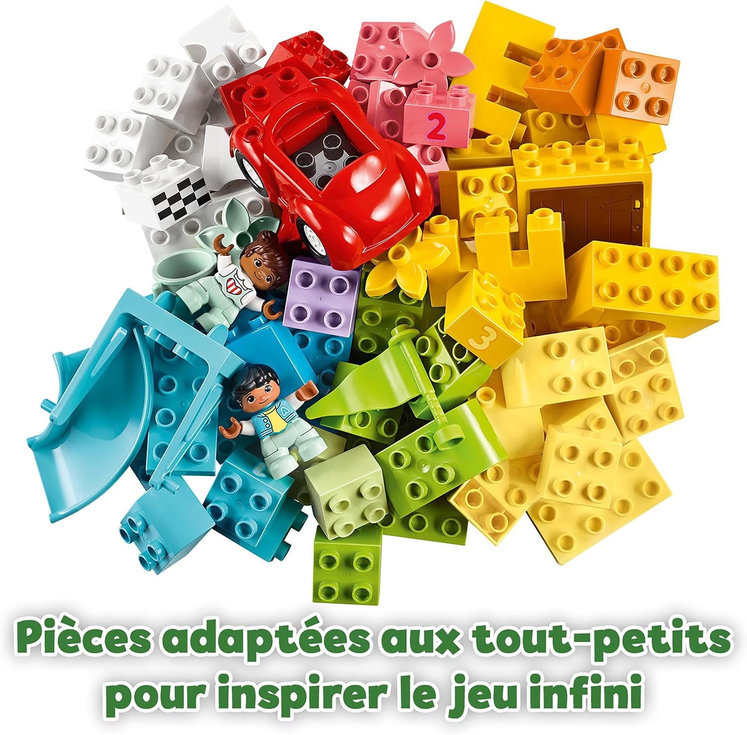 Thumbnail 4 de LEGO DUPLO La Boîte de Briques Deluxe – Jouet dès 1 an pour Développer la Motricité Fine