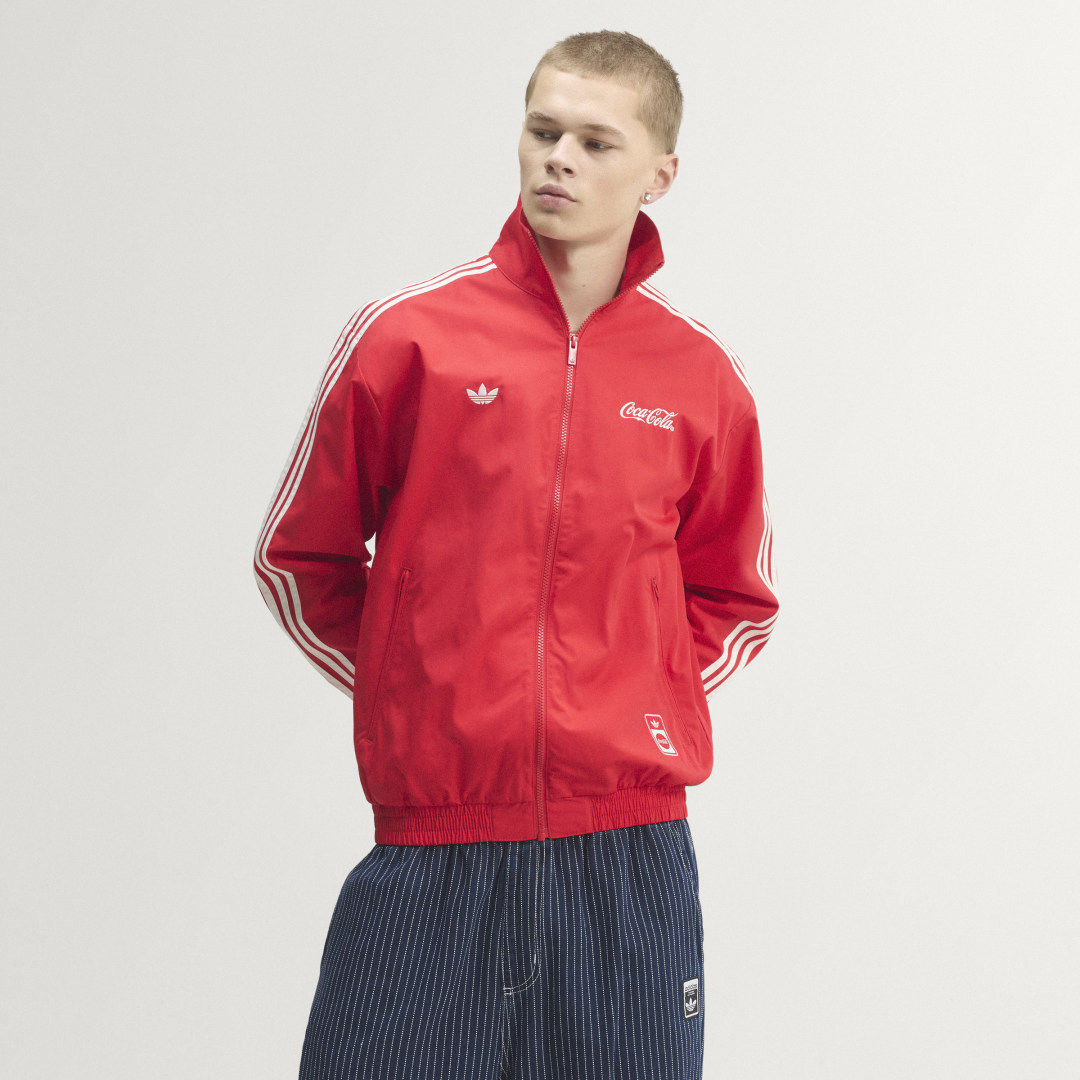 Thumbnail 1 de Chaqueta Firebird adidas x Coca-Cola Classic Sport en rojo