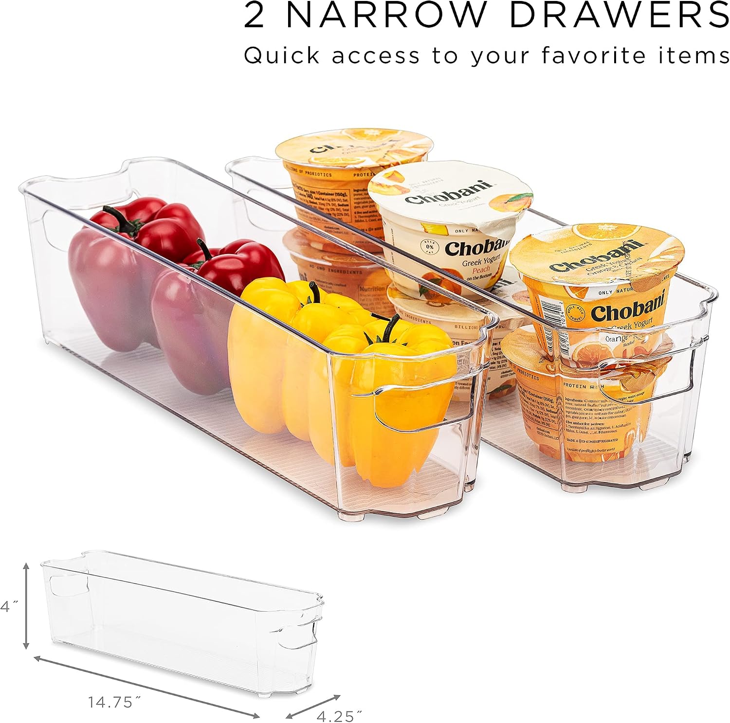 Thumbnail 5 de Sorbus Fridge Bins Stackable Organizer for Pantry