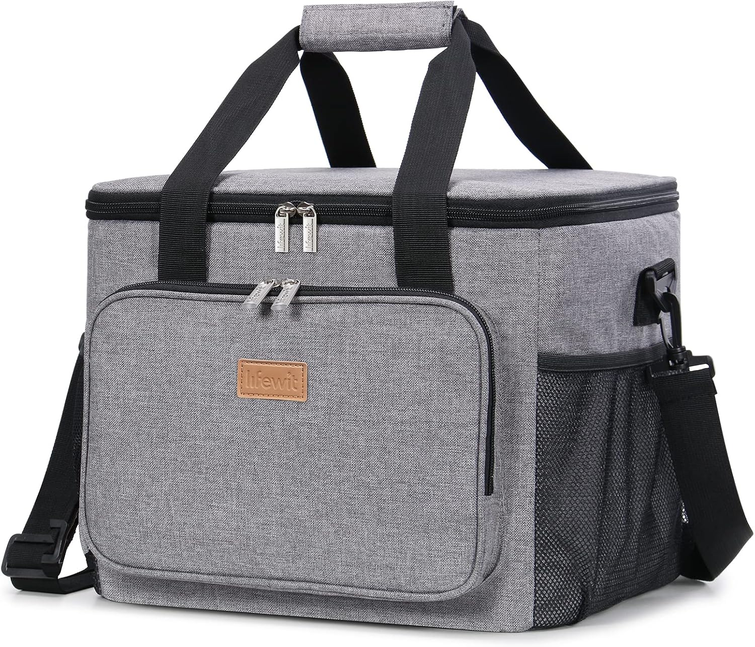 Thumbnail 6 de Lifewit 9L Kühltasche Grau 12 Dosen