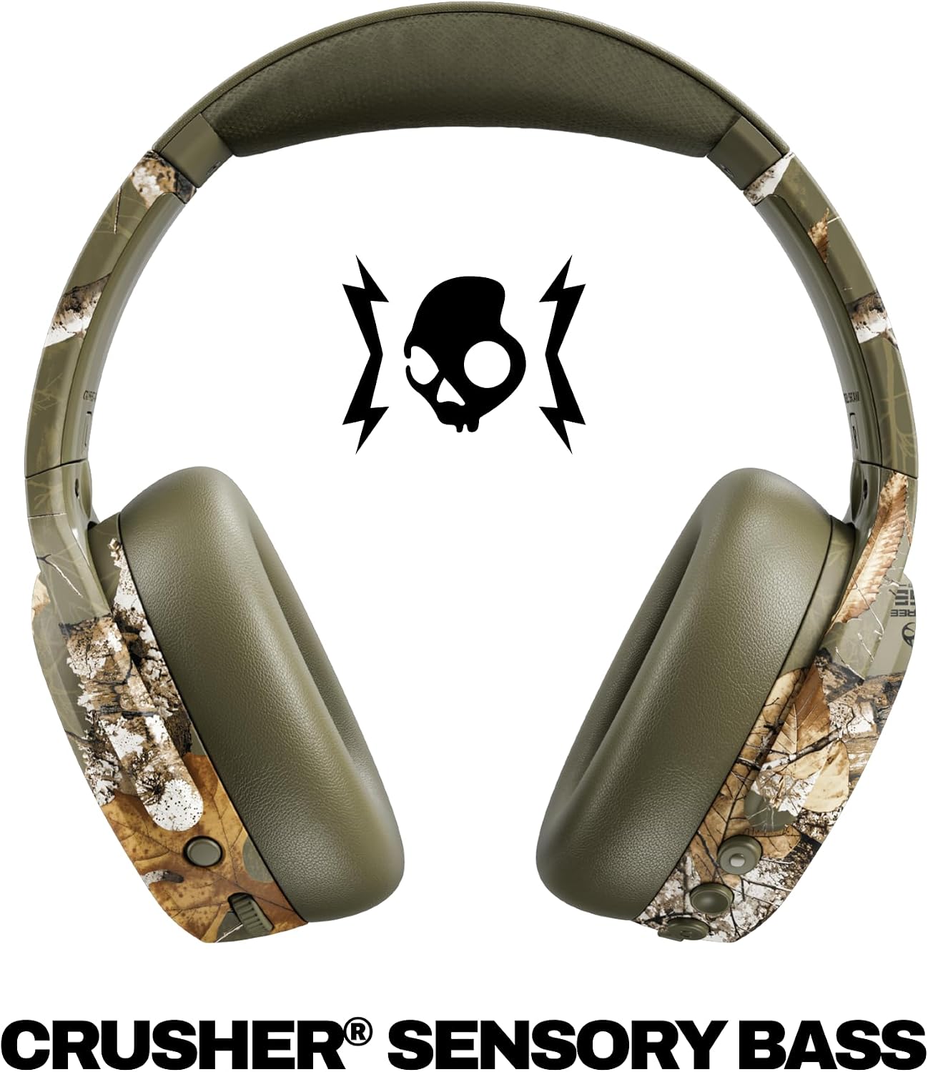 Detalle 2 de Skullcandy Crusher ANC 2 Over-Ear Headphones, Realtree EDGE Drab, ANC