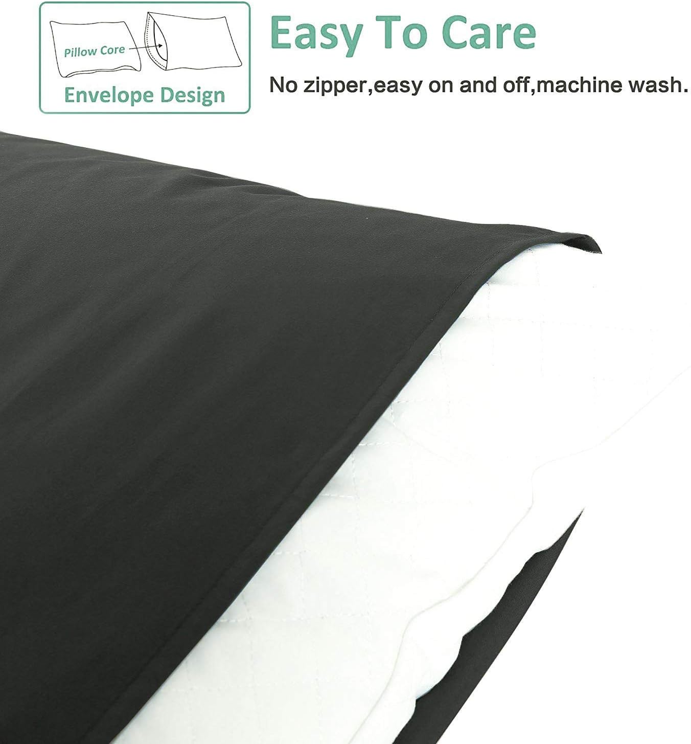 Detalle de NTBAY Queen Pillowcase Set 20x30 - 4-Pack