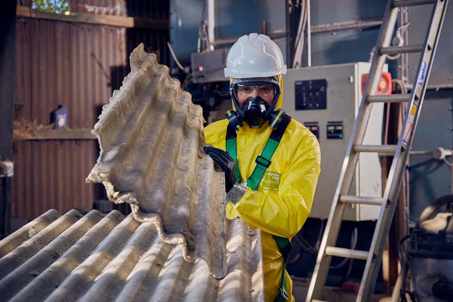 Thumbnail 5 de Ansell AlphaTec 2300 Modello 132 Tuta integrale protettiva gialla 🧤