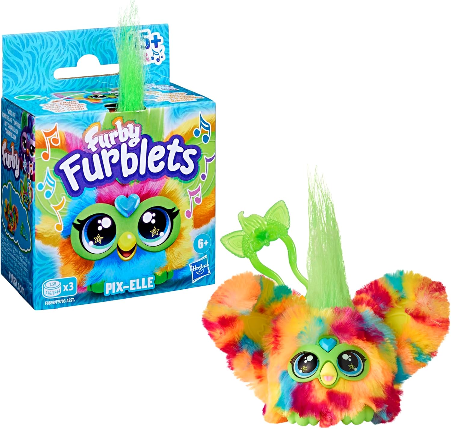 Detalle 1 de Furby Furblets Miniamigo Pix-Elle 🎶 Diversión interactiva para niños