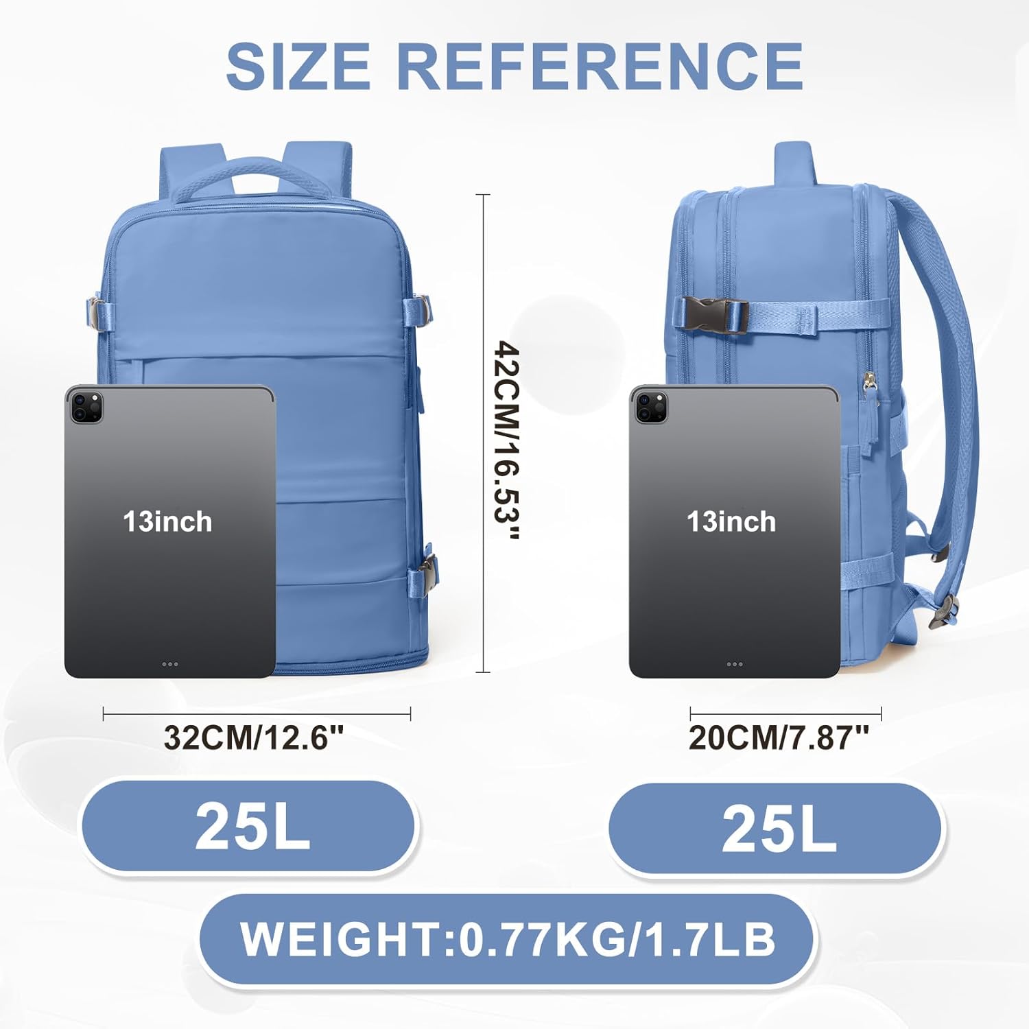 Detalle 1 de coowoz Travel Backpack 25L