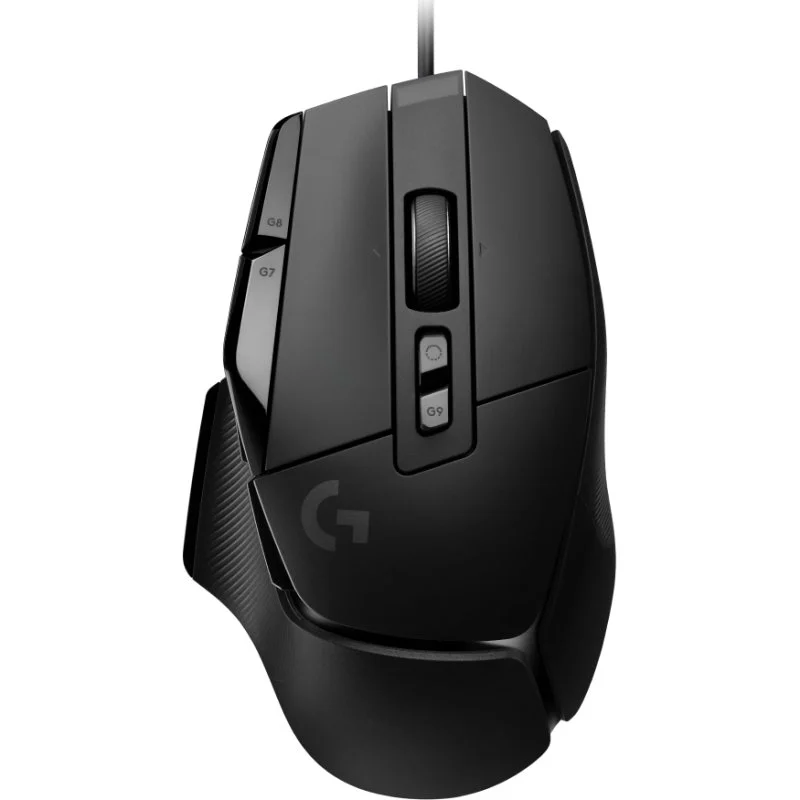 Detalle de Logitech G502 X con cable + alfombrilla G240: precisión y personalización para jugadores exigentes
