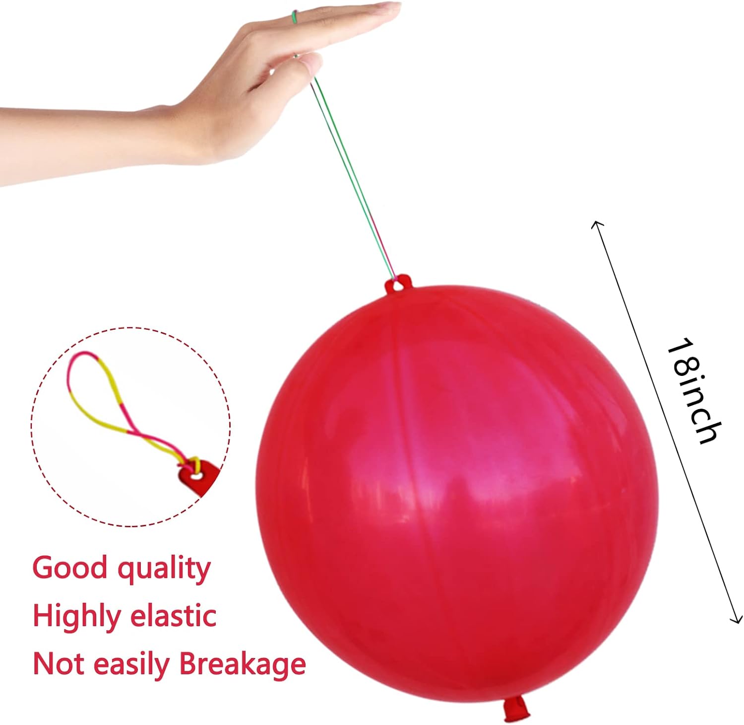 Thumbnail 1 de 30pcs Punch Balloons for Kids — Party Bag Fillers 🎈