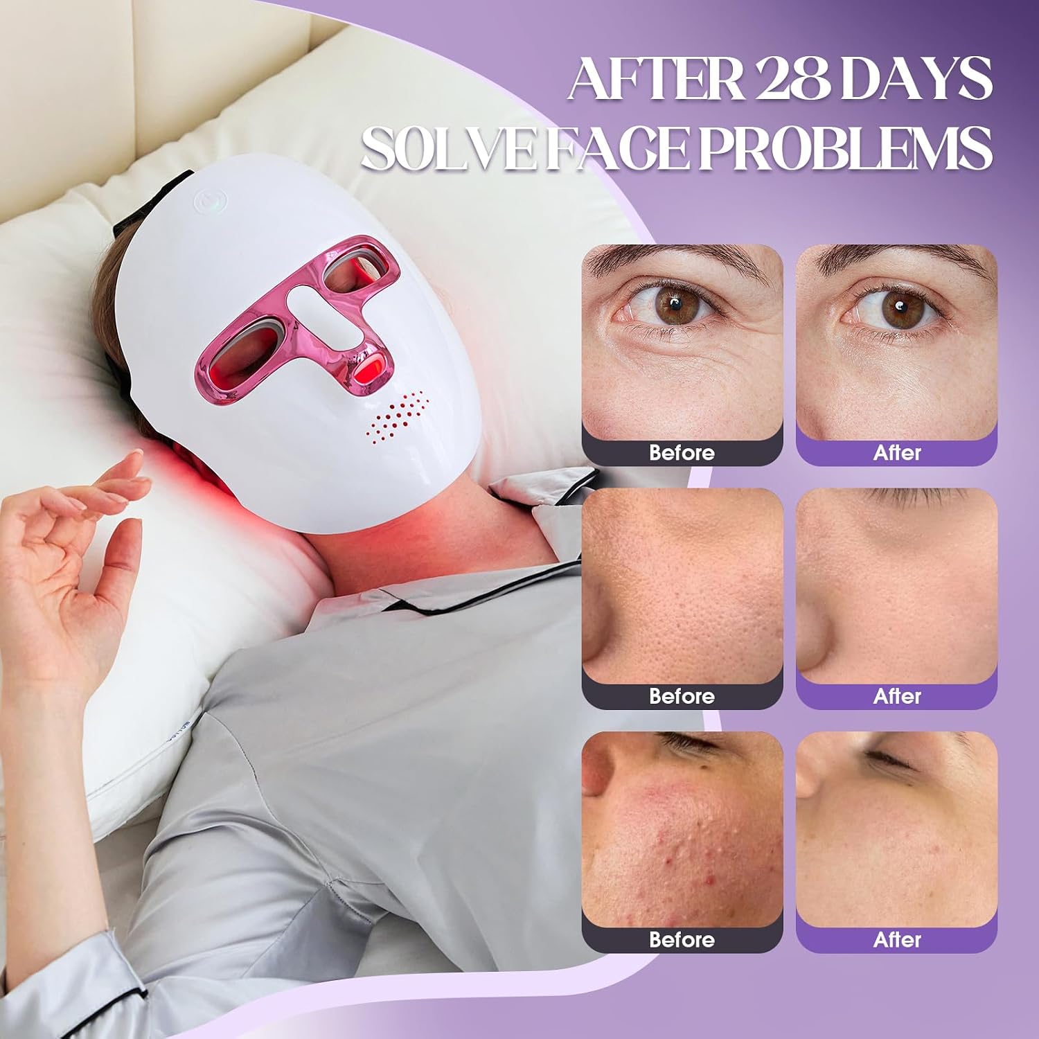 Thumbnail 3 de LED Face Mask with 7 Colors