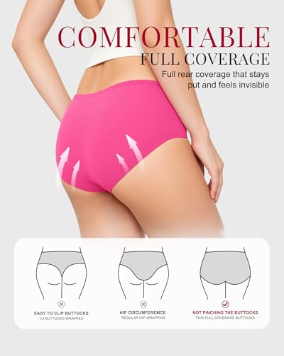 Thumbnail 4 de Culottes femme coton élastique taille moyenne – lot de 6 🚮