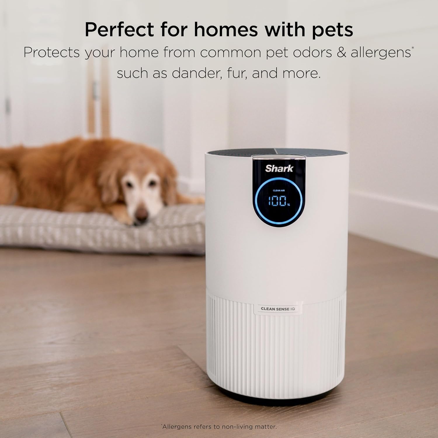 Thumbnail 2 de Shark HP102PET Clean Sense HEPA Air Purifier for Home (Bedroom, Nursery, Office) with CleanSense IQ Display