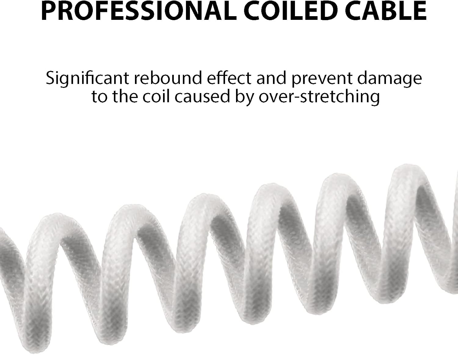 Detalle de EPOMAKER MIX Type C Coiled Cable 1.8m for Gaming Keyboards