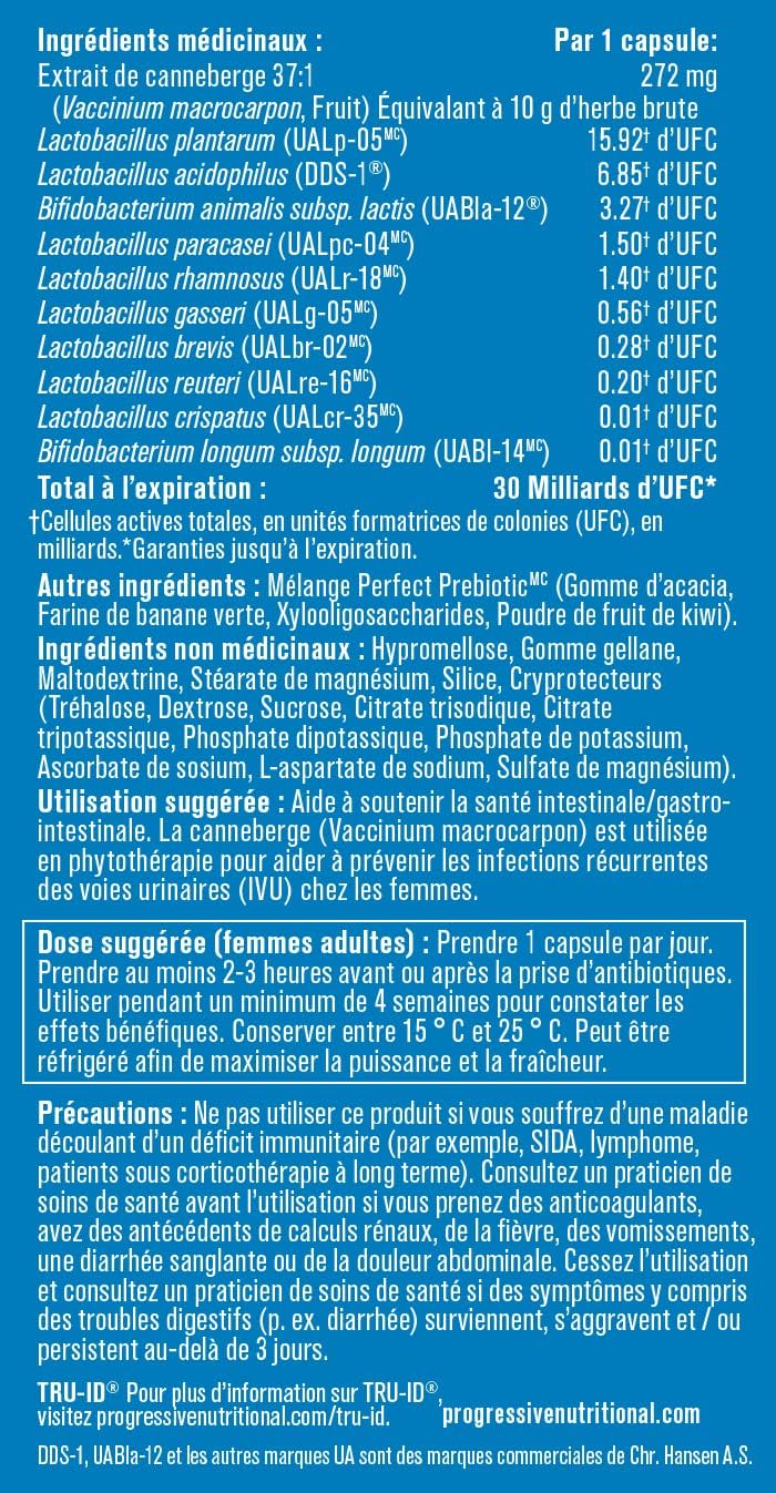 Thumbnail 5 de Progressive 1019 Perfect Probiotic for Women, 30 Billion CFU, 10 Strains