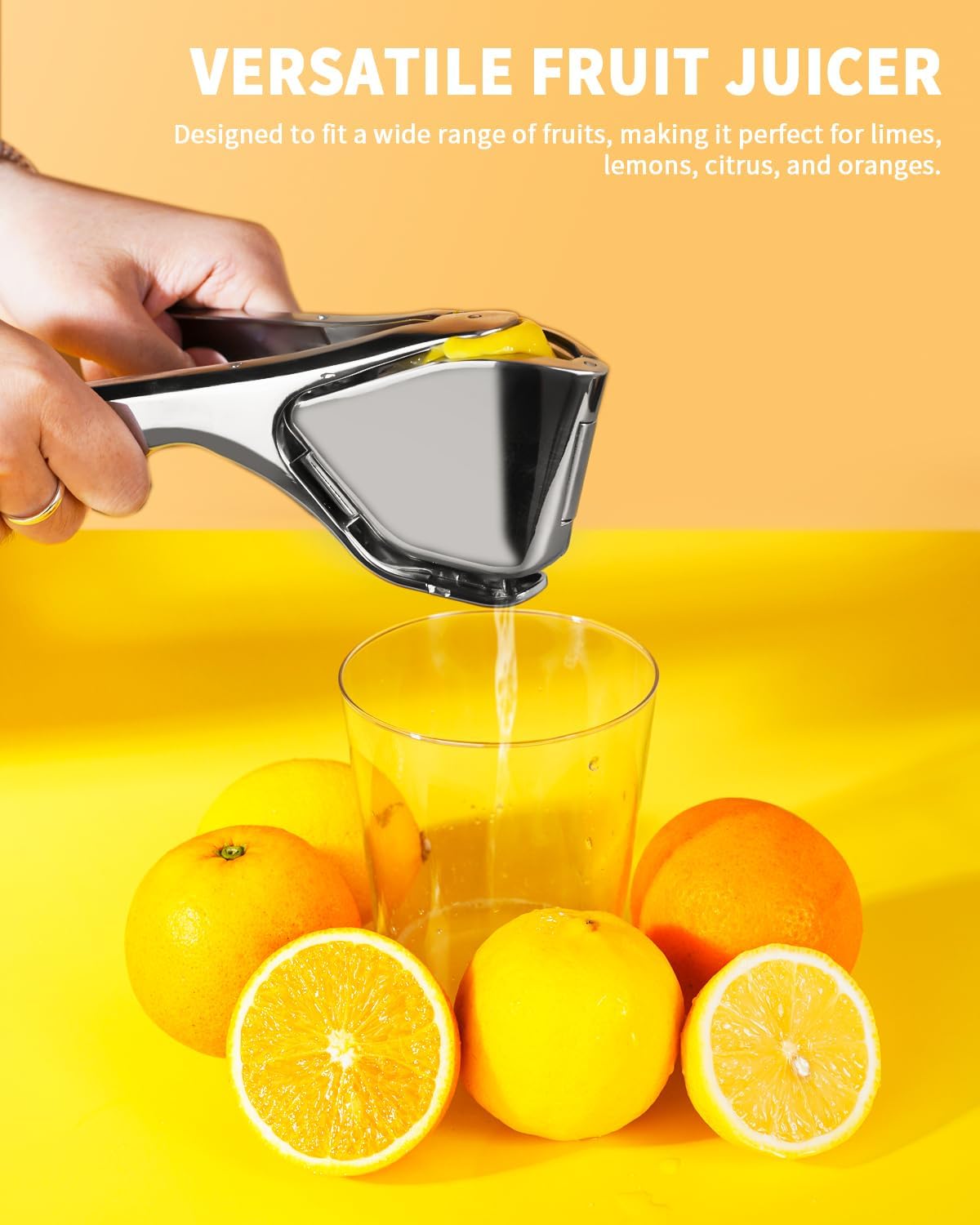 Detalle 2 de Bagrox Lemon Squeezer Stainless Steel manual juicer 🍋