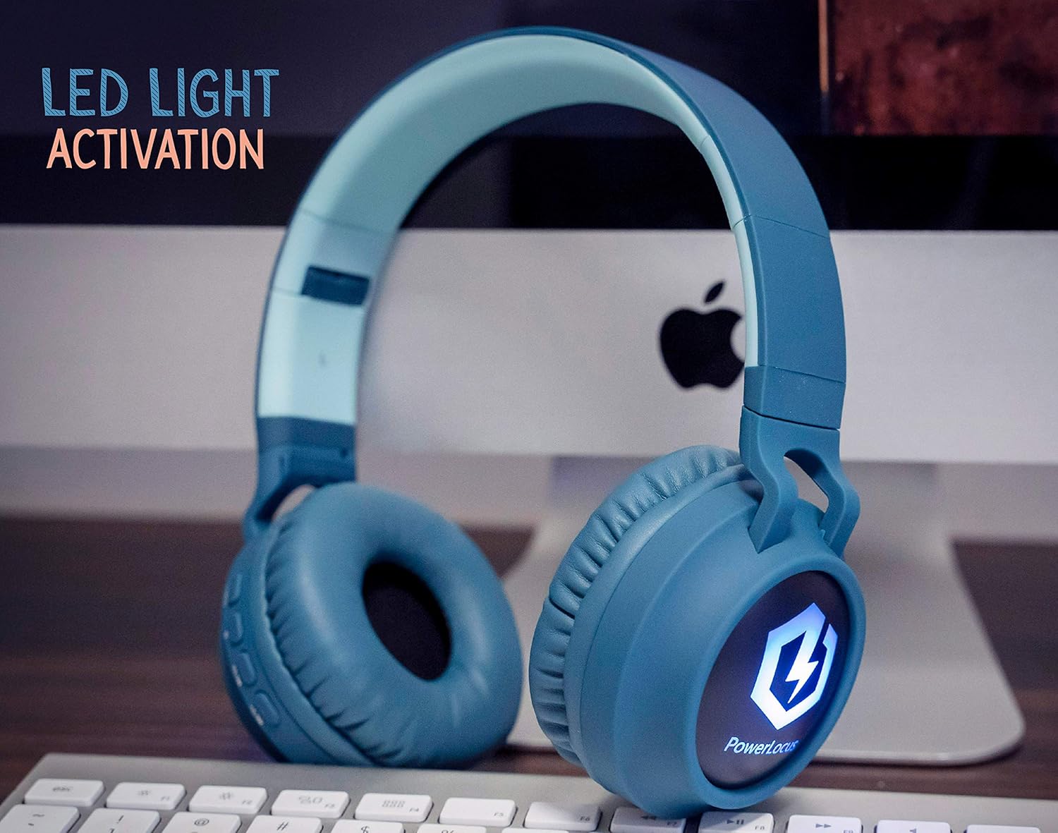 Thumbnail 4 de PowerLocus Auriculares Bluetooth para Niños 🎧, Sonido Seguro y Plegable