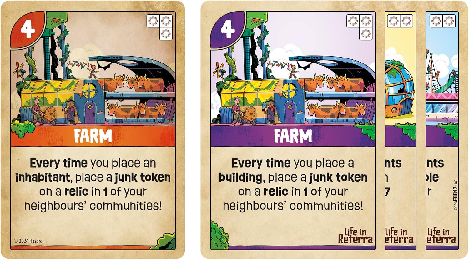 Thumbnail 3 de Life in Reterra Strategy Board Game: tile-laying spatial puzzle with wooden pieces & premium storage (2–4 players)