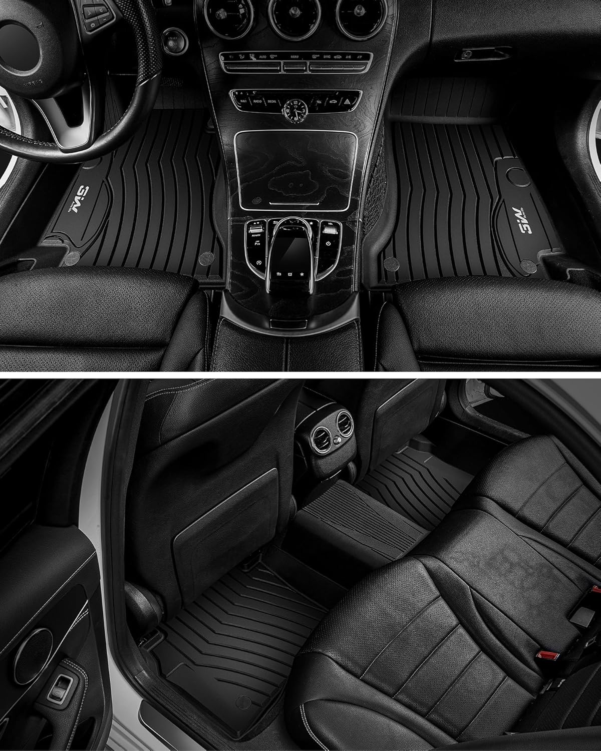 Thumbnail 3 de Mercedes C-Class 2015-2021 TPE Floor Mats