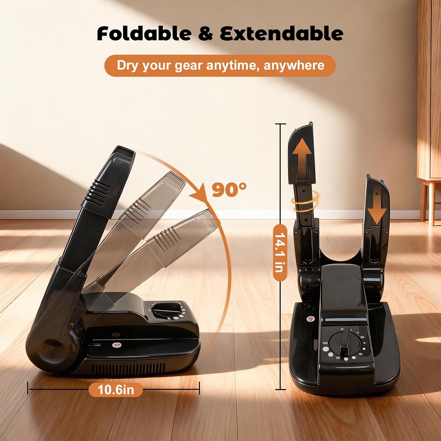 Thumbnail 3 de MBSM Portable Shoe & Boot Dryer