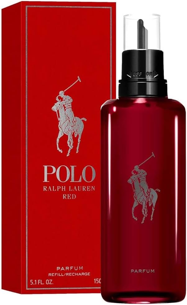 Detalle 2 de Ralph Lauren Polo Red Parfum Refill Bottle – Intense Ambery Scent