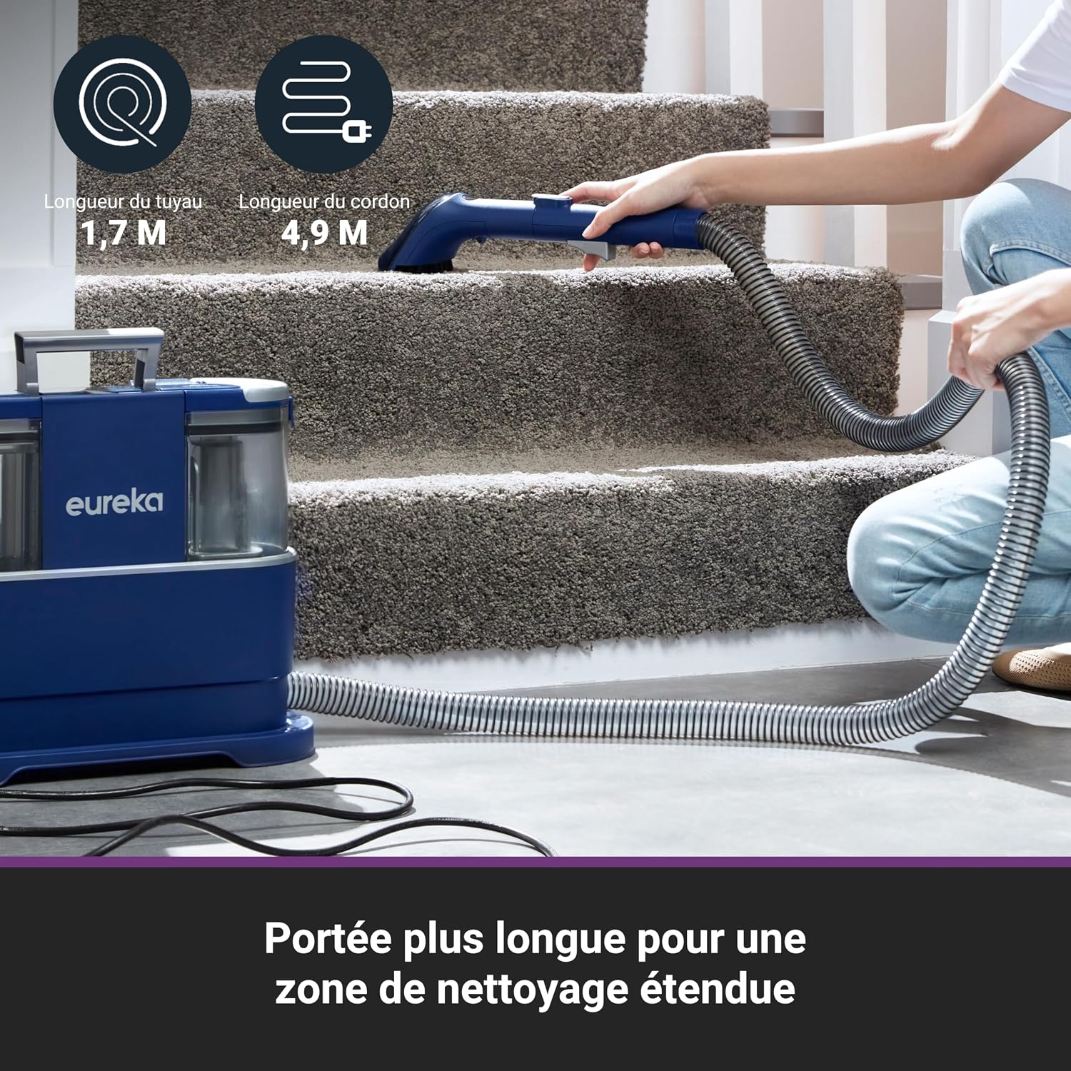 Detalle 2 de Eureka NEY100 Gen2 aspirateur nettoyeur 1,5 L đź§ą