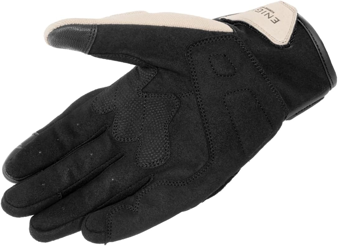 Detalle 2 de エニグマ ENIGMA 25-006 EN-006 ボルテックス バイクグローブ CEレベル2・メッシュ・Ivory XL
