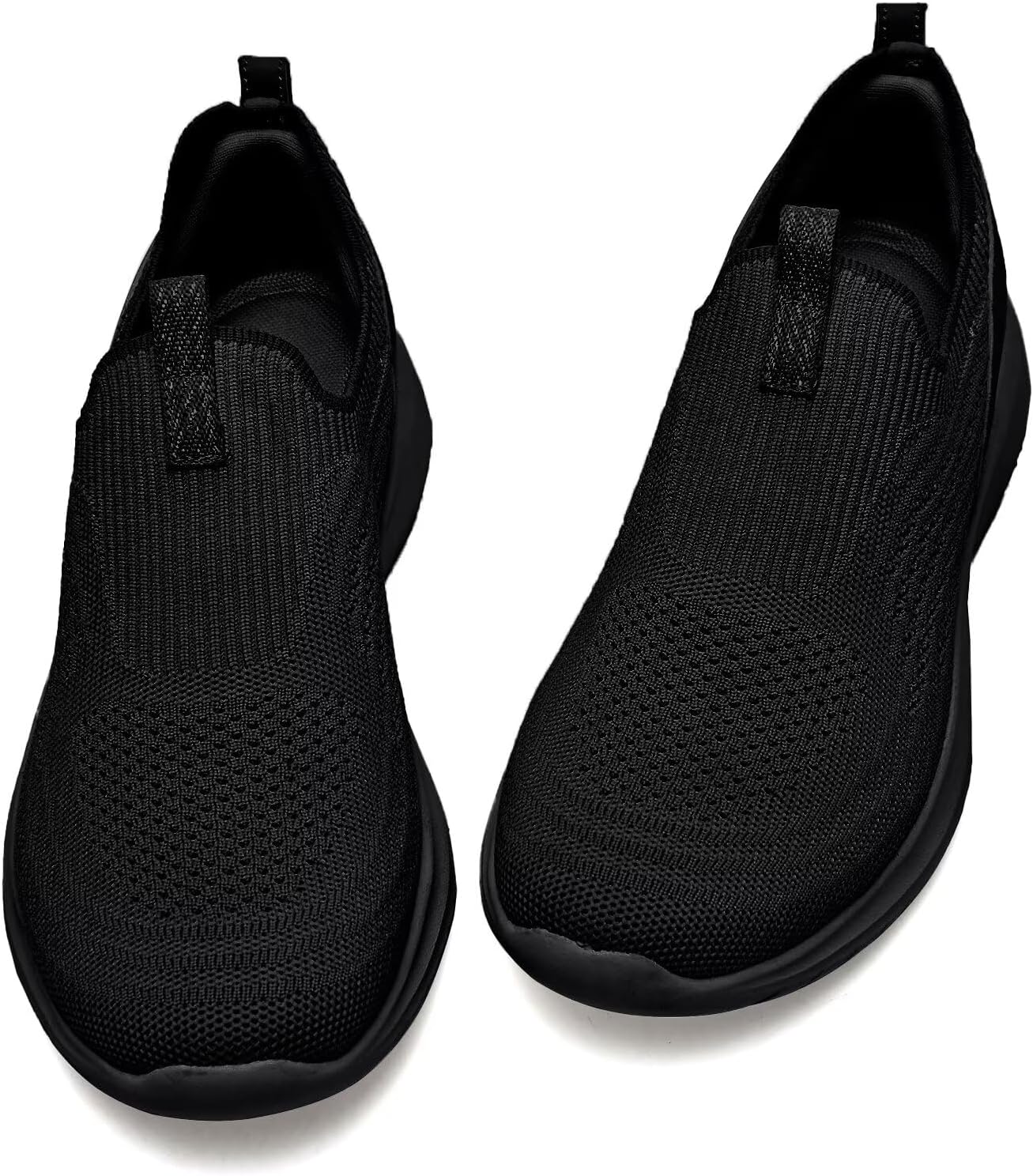 Detalle de TIOSEBON Damen Walking Tennisschuhe: Leichte, atmungsaktive Slip-Ons mit Memory-Foam-Einlegesohle
