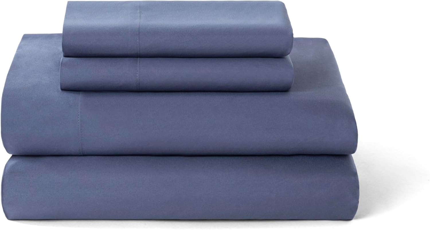 Thumbnail 1 de Todocama 3001 - Juego de Sábanas Ajustables 🛏️ Azul Grisáceo