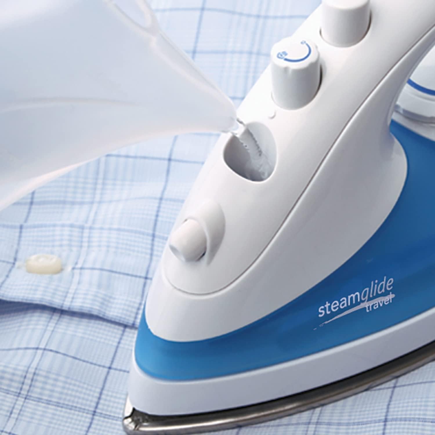 Thumbnail 6 de Russell Hobbs Dual Voltage Steam Glide Travel Iron (22470) with 80ml Tank