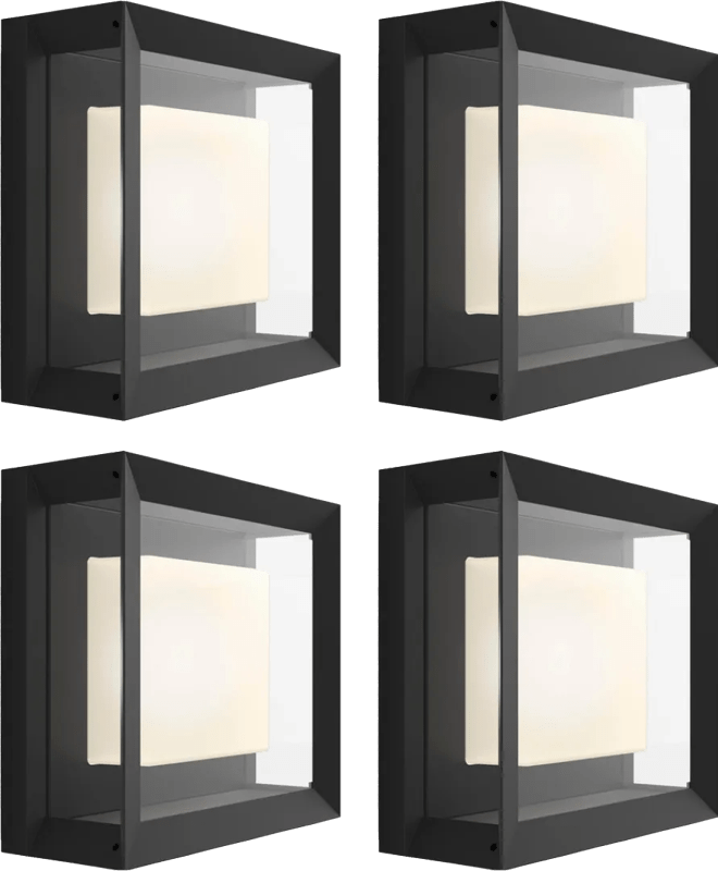 Philips Hue Econic Wandleuchte 4er-Pack