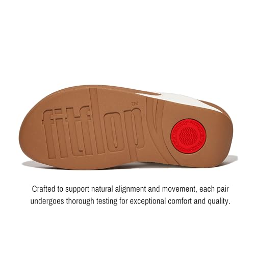 Thumbnail 2 de Fitflop Lulu Leather Flip Flops for Women: Toe-Post Sandals with Natural Arch Support