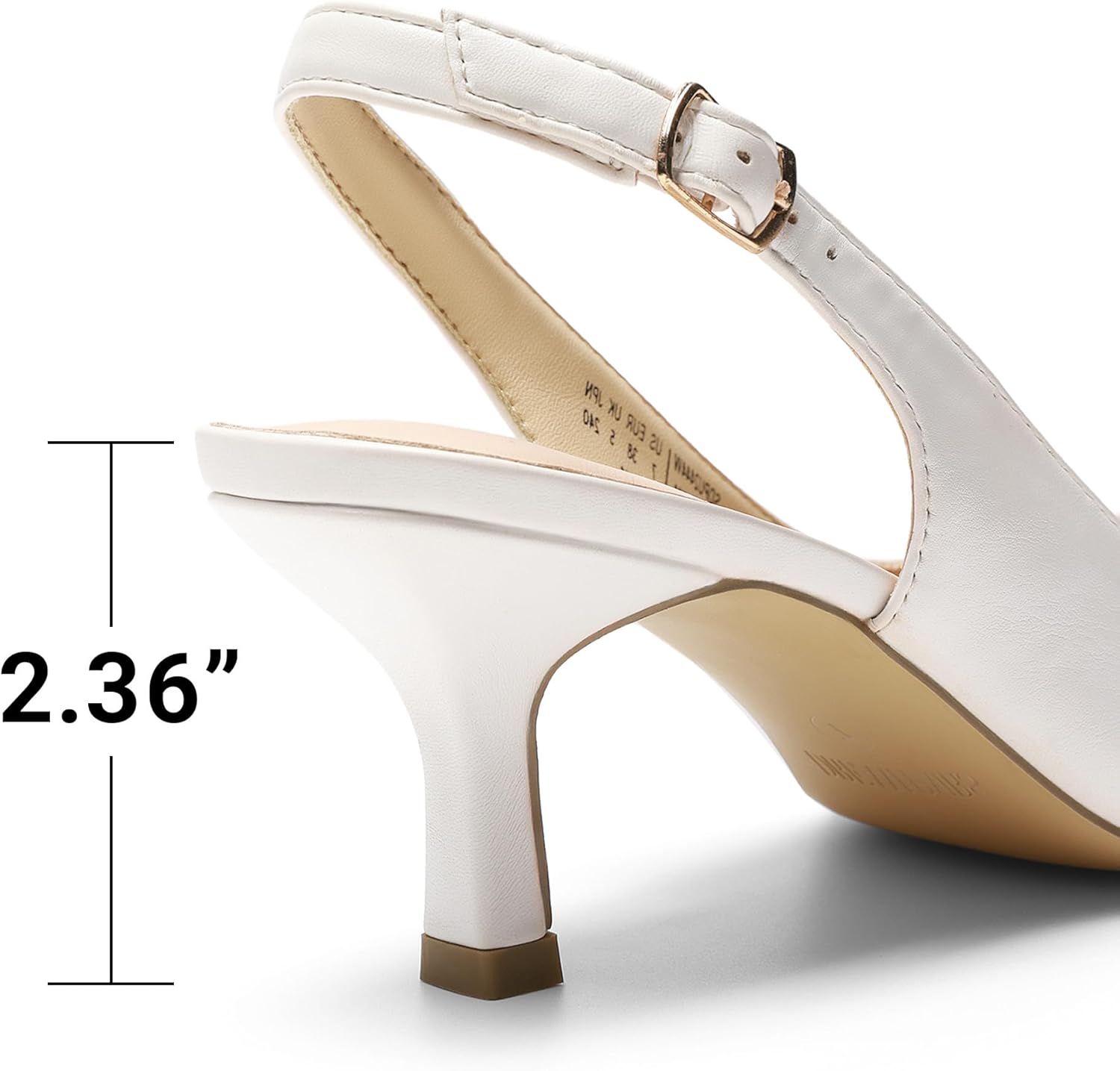 Thumbnail 5 de DREAM PAIRS Kitten Heel Slingback Pumps ⚙