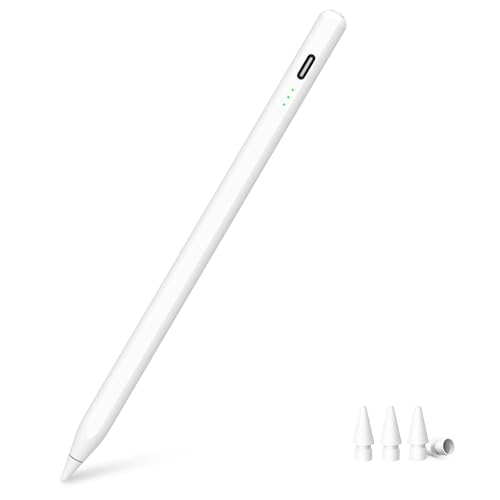 Detalle de Stylet iPad MYSTILUCK – précision capacitive avec détection de paume et charge rapide USB-C