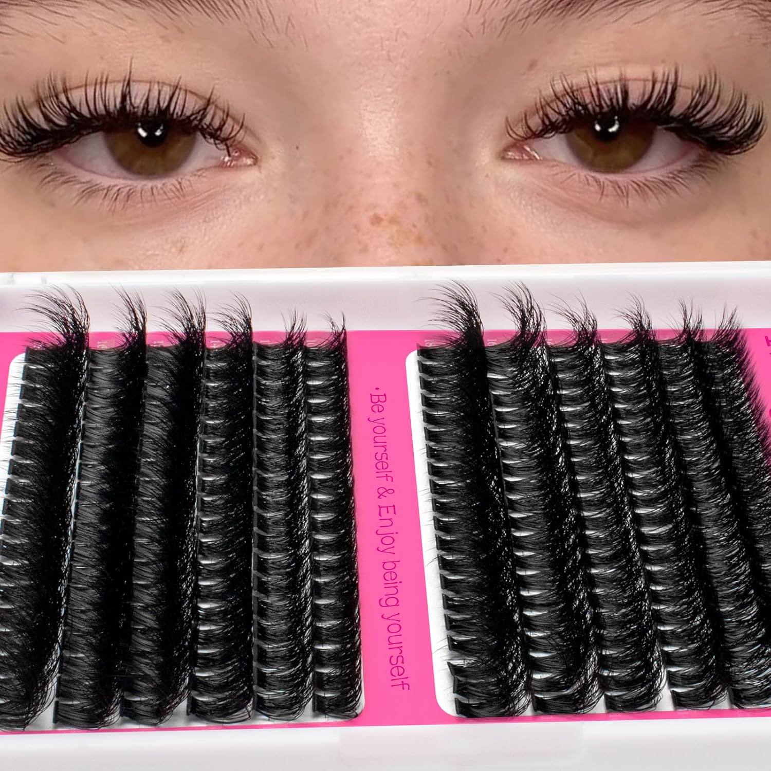 Thumbnail 6 de MilyBest Lash Clusters Kit 60D/80D — DIY Salon-Quality Volume Lashes