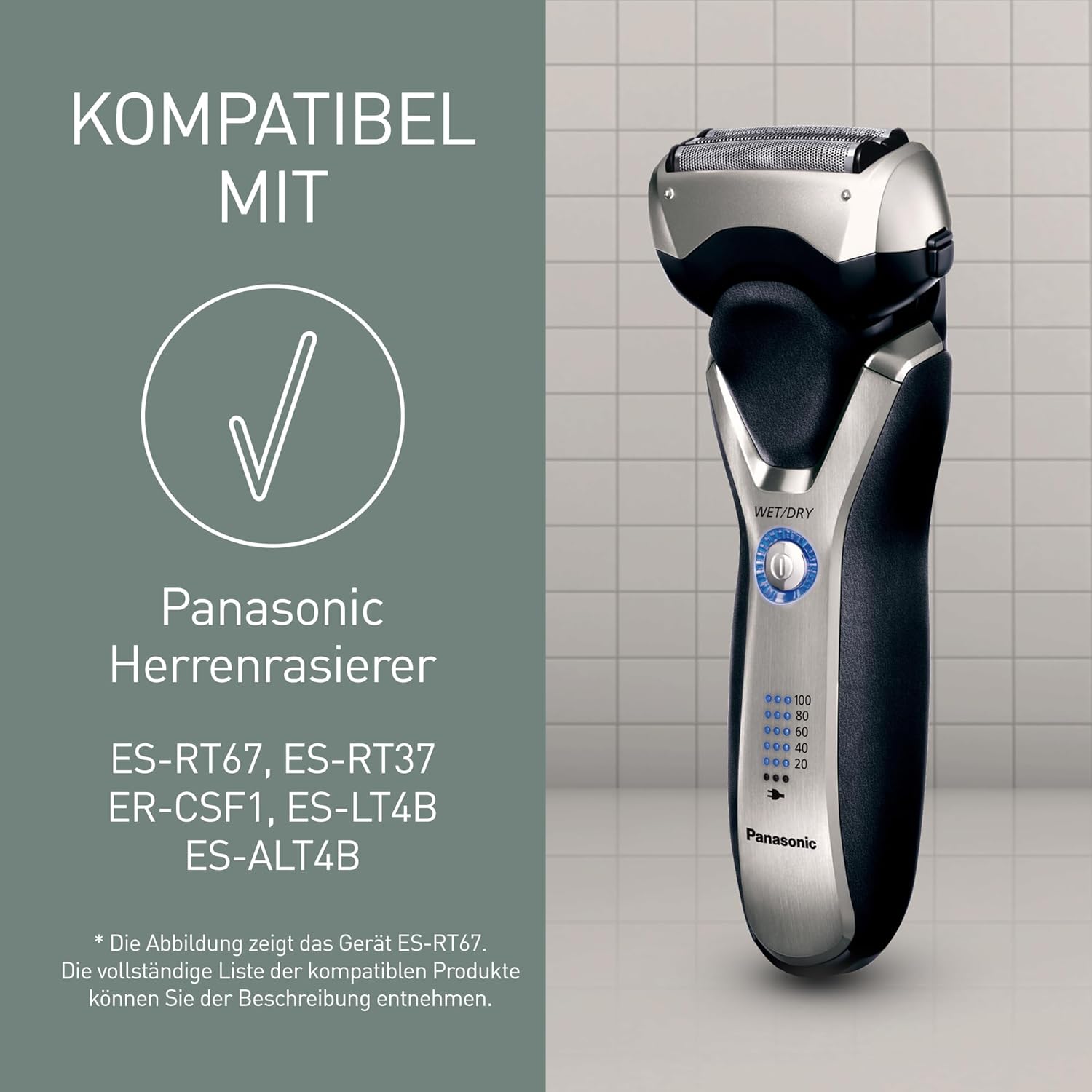 Thumbnail 2 de Panasonic WES9087Y1361 Ersatzscherfolie