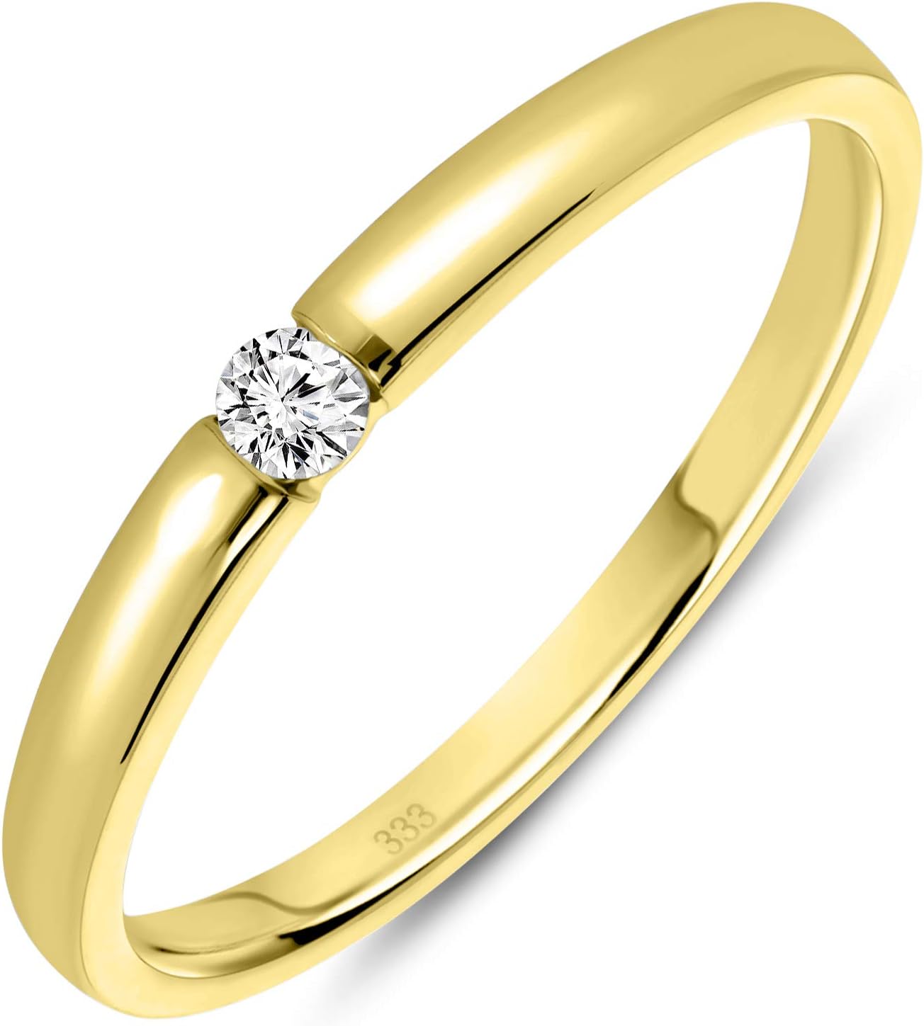 Detalle 2 de MIORE anello solitario diamante 0,05 ct 💍