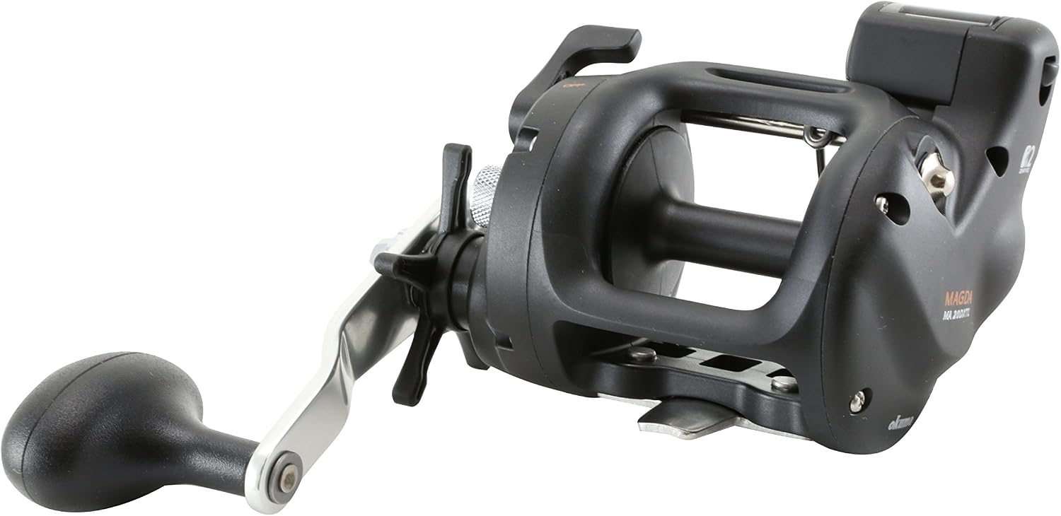 Detalle de Okuma MA-20DLXT Magda Linecounter – kołowrotek trollingowy 5,1:1