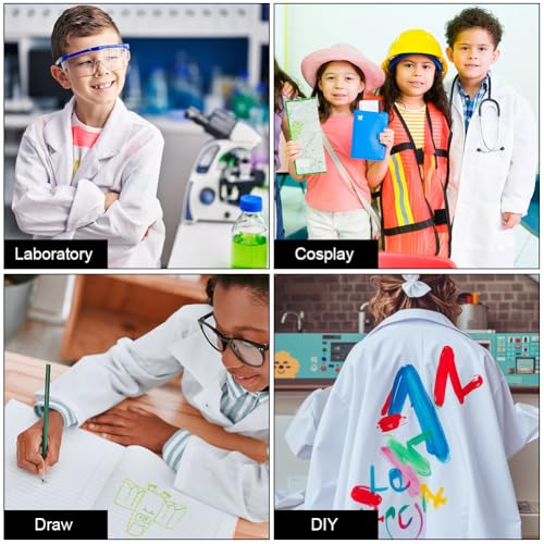 Thumbnail 6 de AUYAO Bata de Laboratorio XL para niños 👩⚕